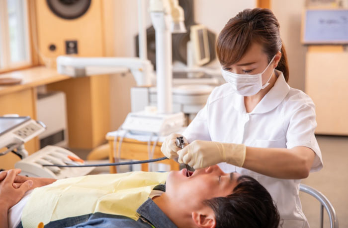 歯科治療の写真