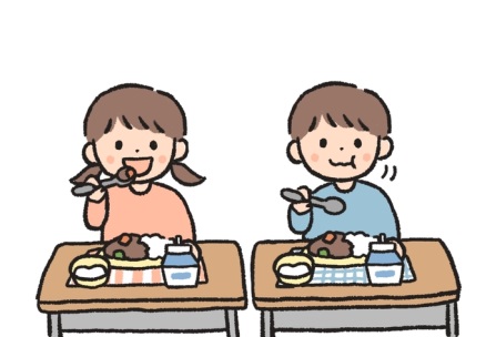 給食のイラスト