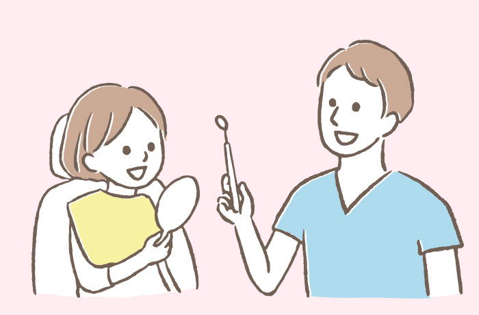 歯科治療のイラスト