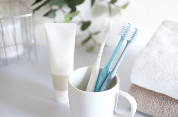 歯ブラシの写真