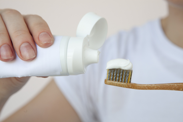 歯磨き粉の画像