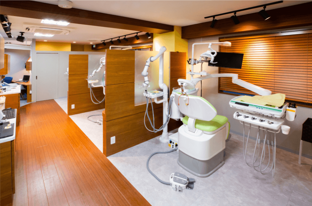 永沢デンタルクリニックの治療室の写真