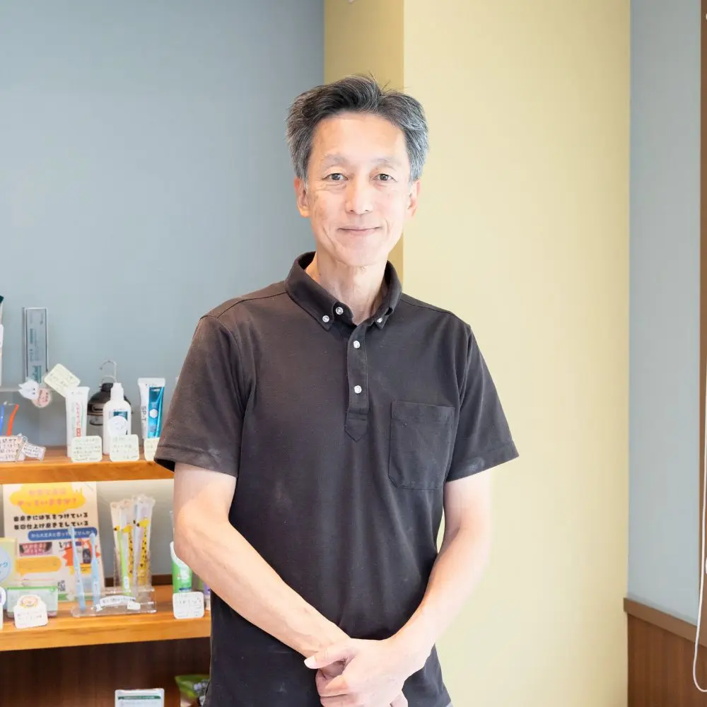 笑顔の永沢デンタルクリニックの院長