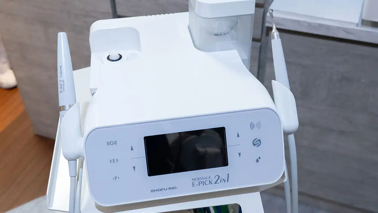 永沢デンタルクリニックで使用している超音波スケーラー