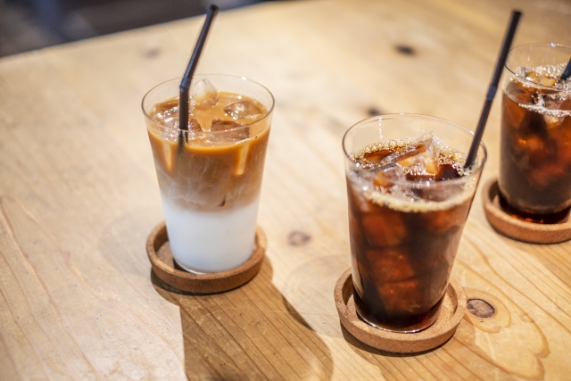 アイスコーヒーやアイスカフェオレ